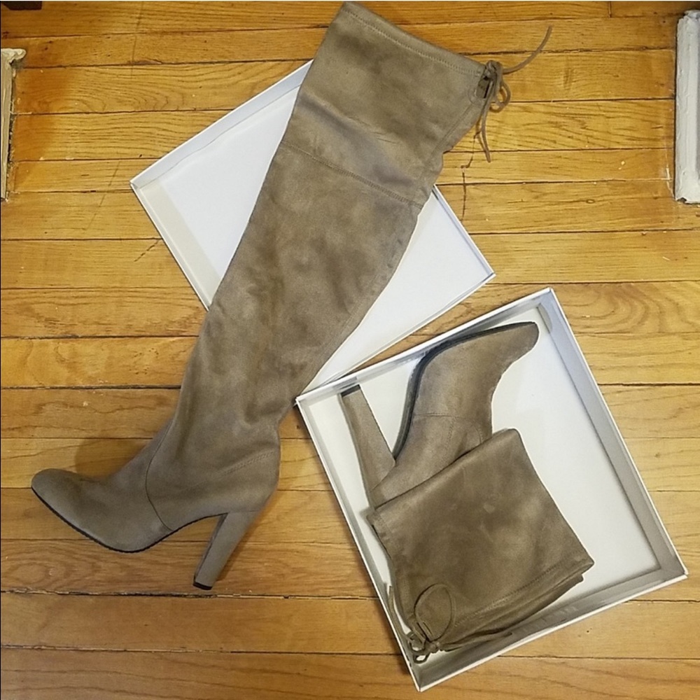 Steve Madden Thigh High Over The Knee Suede Boots